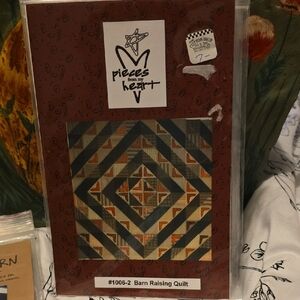 Pieces From My Heart Barn Raising Quilt Pattern